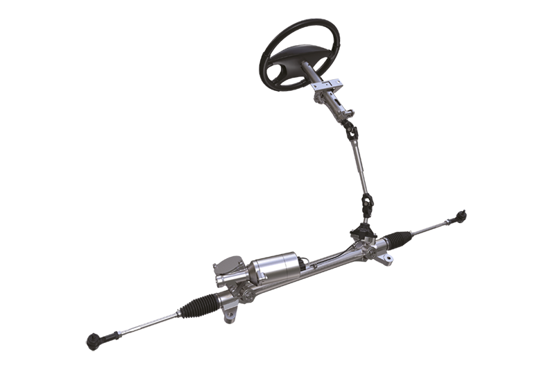 Dual-Pinion-Assisted Electric Power Steering (DP-EPS)