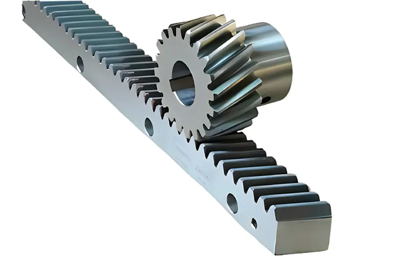 Steering rack and pinion