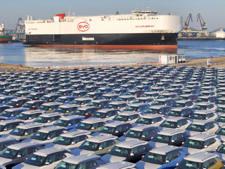China new energy vehicle (NEV) exports