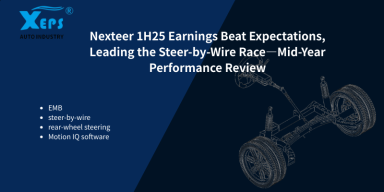 Nexteer Automotive steering sales data reporting