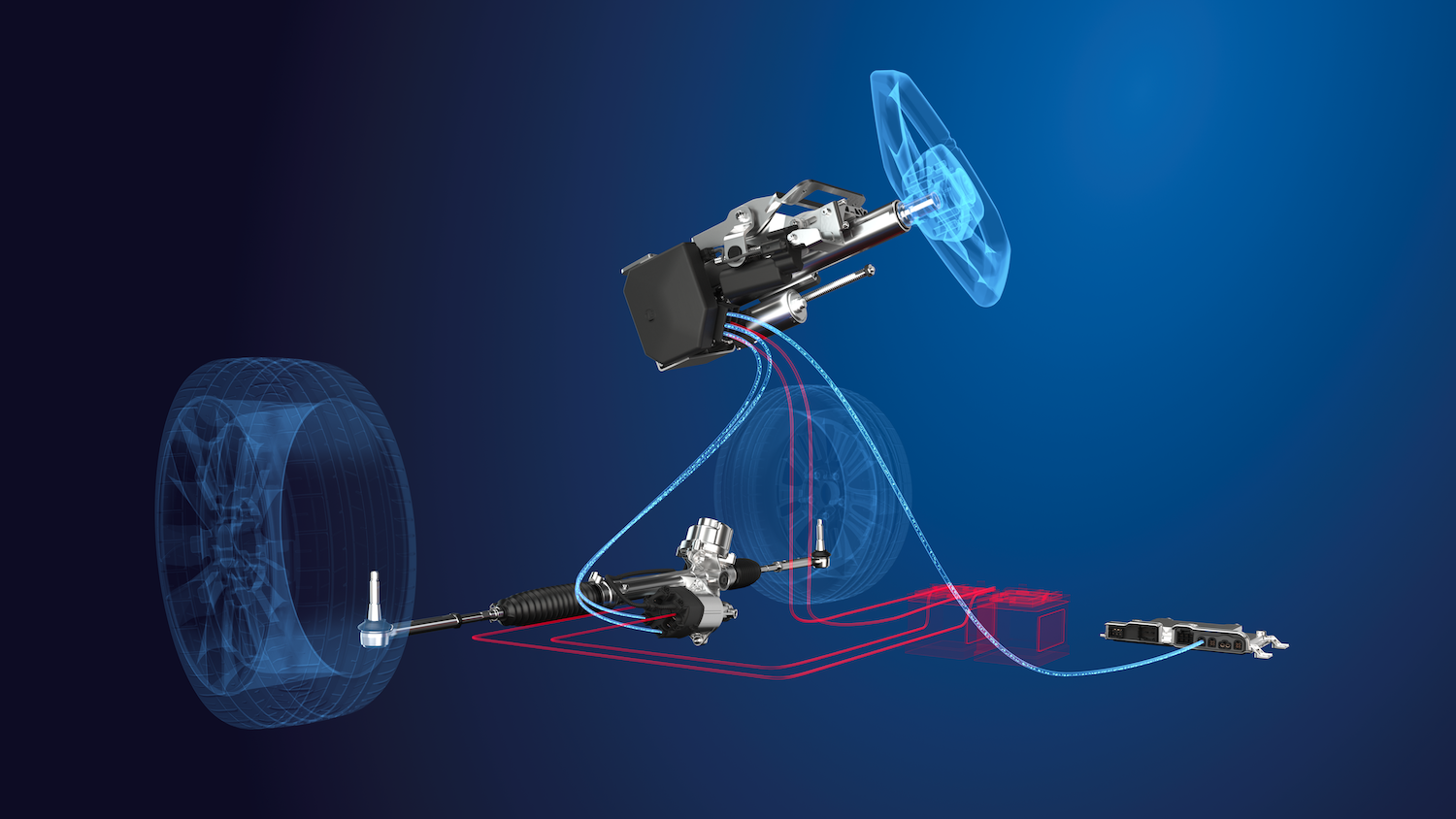 Steer by wire system source ZF