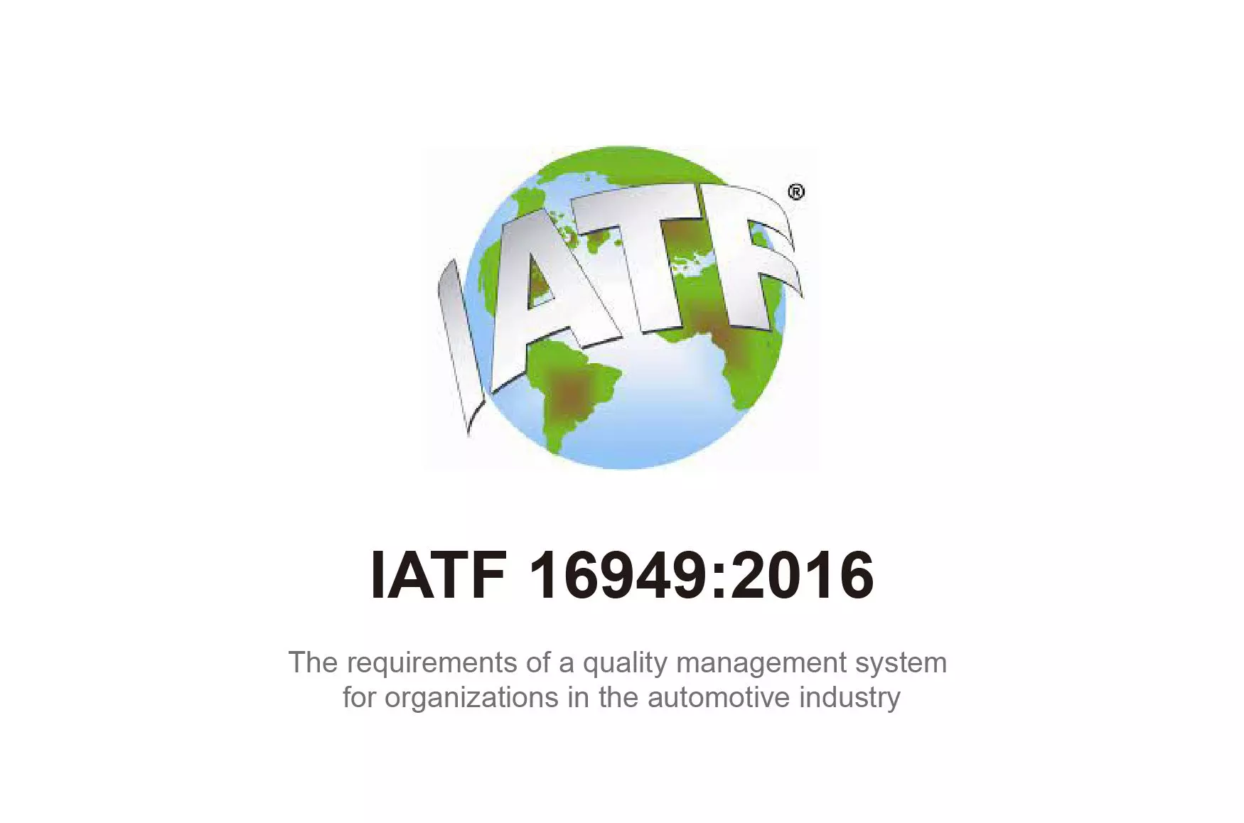 IATF16949 2016 quality management standard